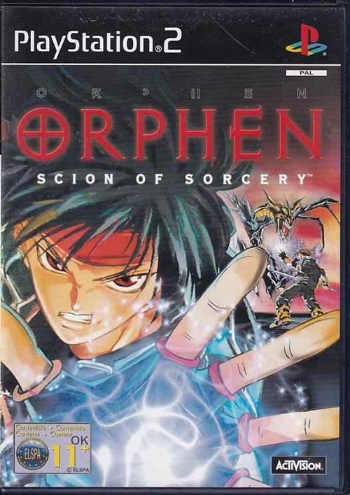 Orphen Scion of Sorcery - PS2 (B Grade) (Genbrug)